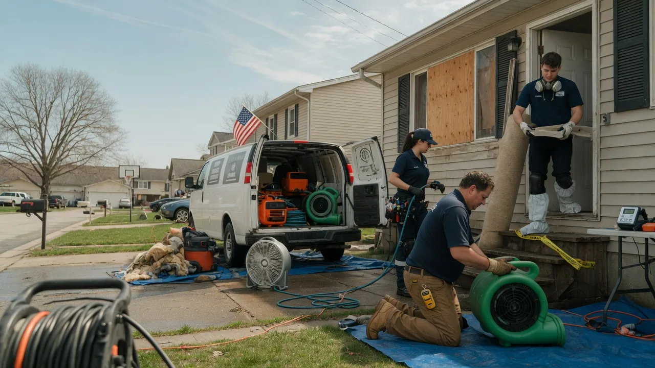 Water Damage Restoration in Houghton, IA near me